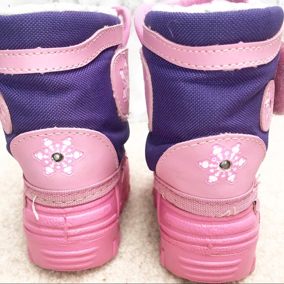 Gray Wolf Pink Toddler’s Winter Boots size 5 - Picture 5 of 10